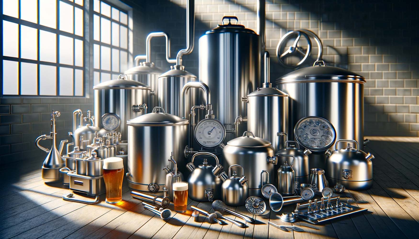 The Benefits of Stainless Steel in Brewing Equipment