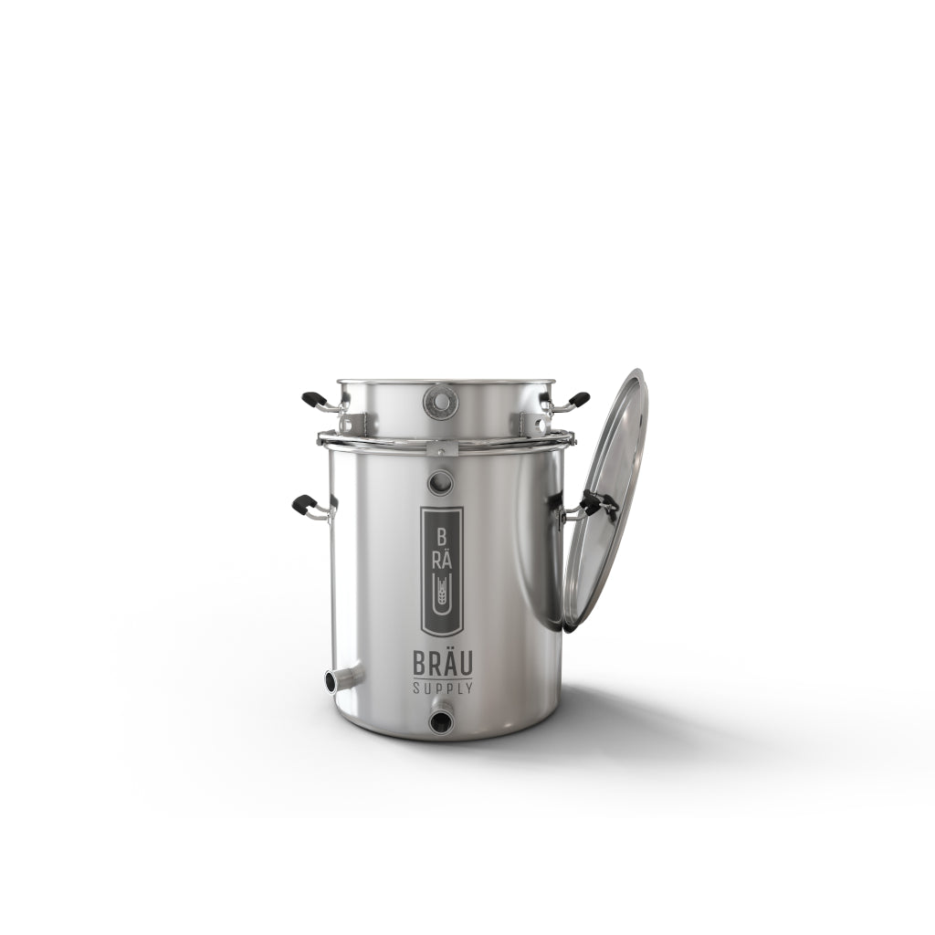 30 Gallon Unibräu Kettle + Grain Basket