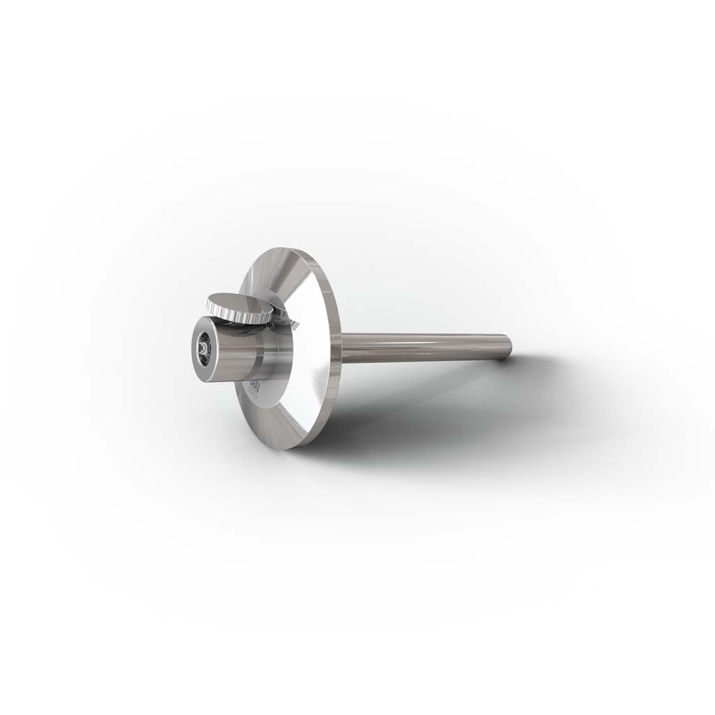 Precision Stainless Steel Thermowell with 1.5" Tri-Clamp Fitting for Brewing Temperature Accuracy