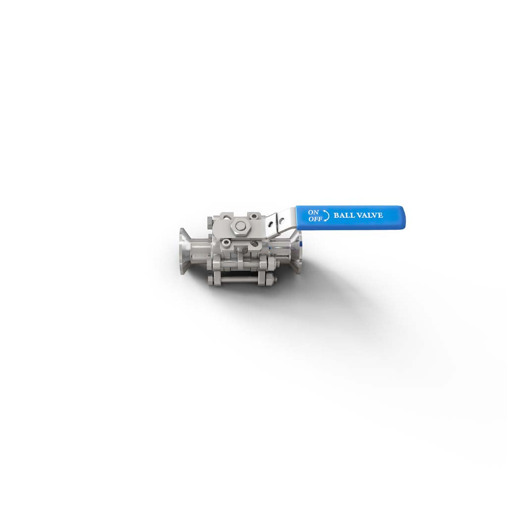 1.5" Tri-Clamp Ball Valve