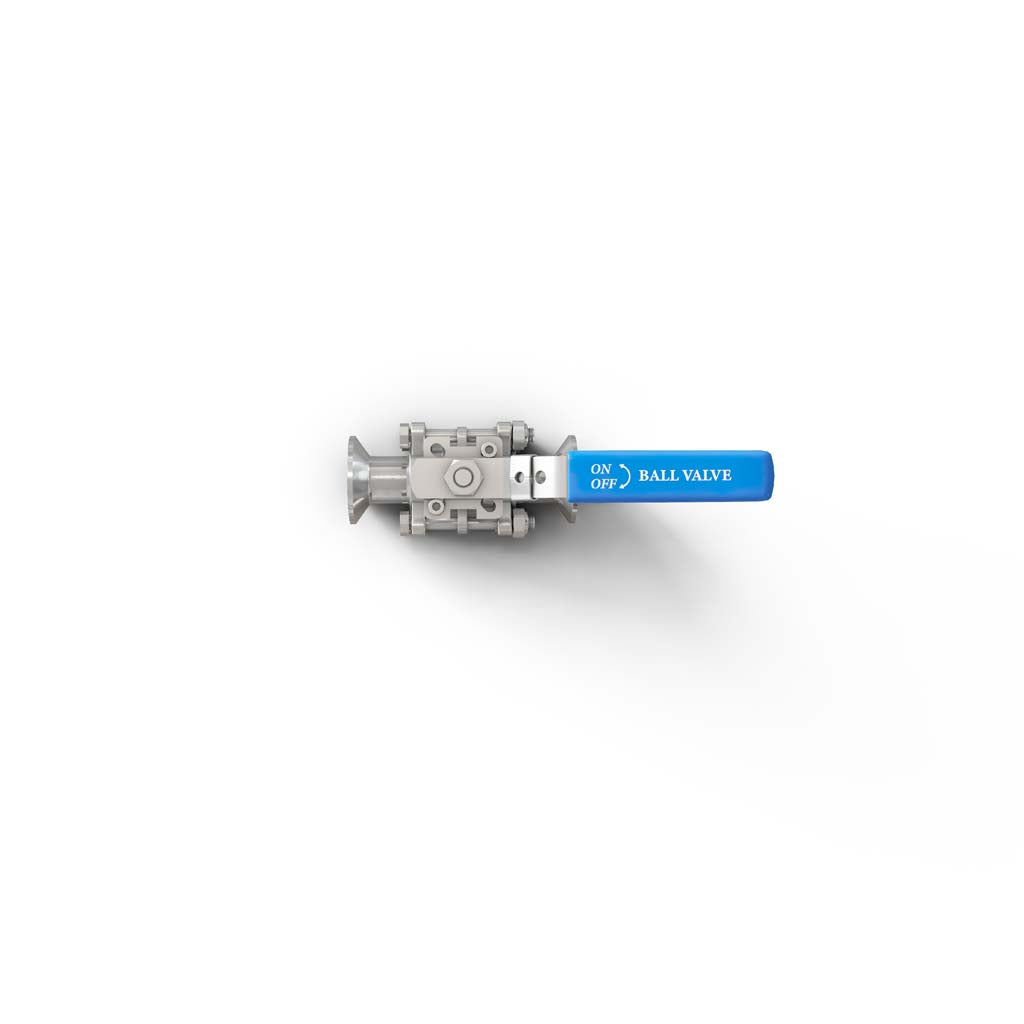 1.5" Tri-Clamp Ball Valve