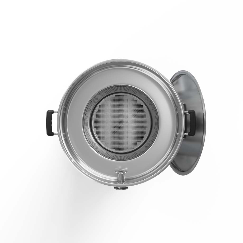 Brau supply grain basket top view