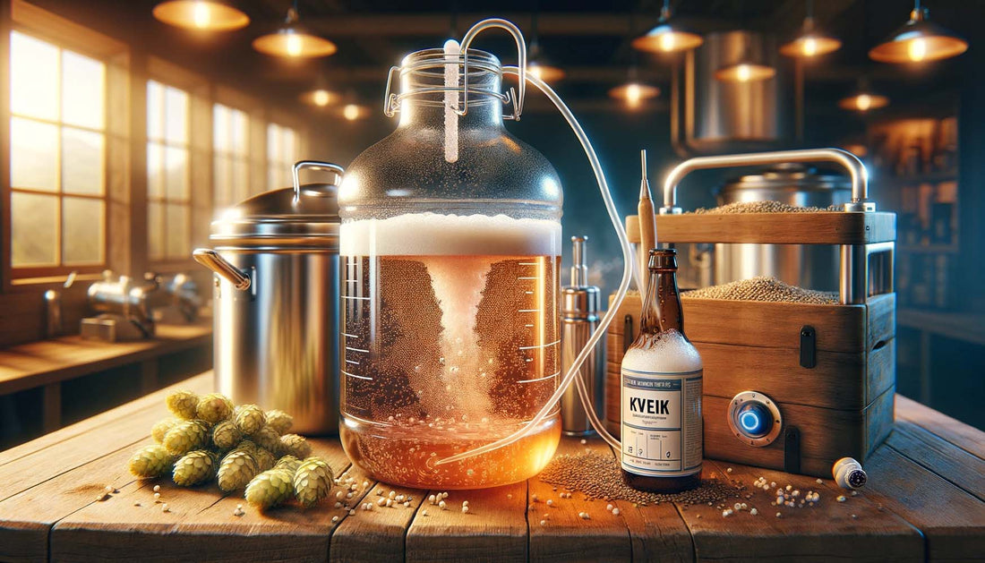 Kveik yeast fermenting