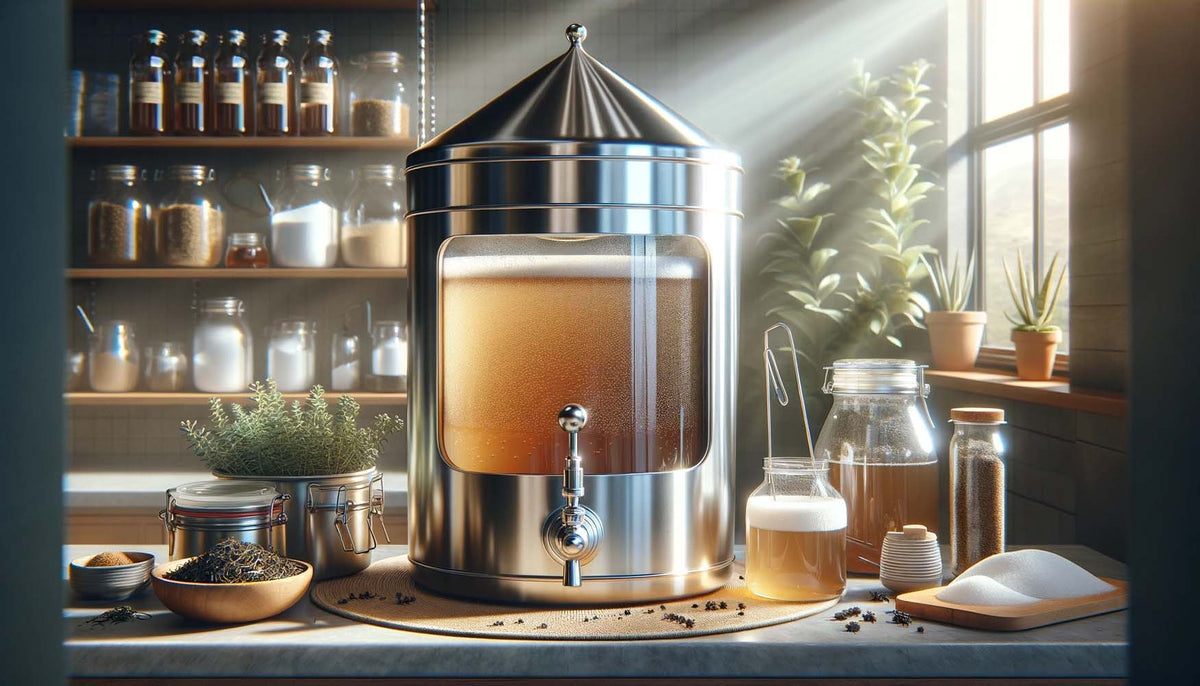 Brewing Kombucha in a Stainless Conical Fermenter: Batch Size, SCOBY, and Carbonating Under Pressure
