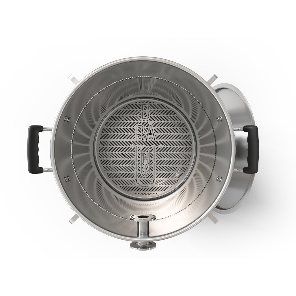 20 Gallon Unibräu Kettle + Grain Basket
