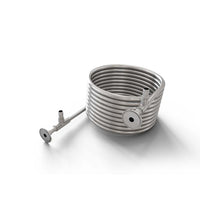 Counterflow Wort Chiller | Stainless Coil-in-Coil Design
