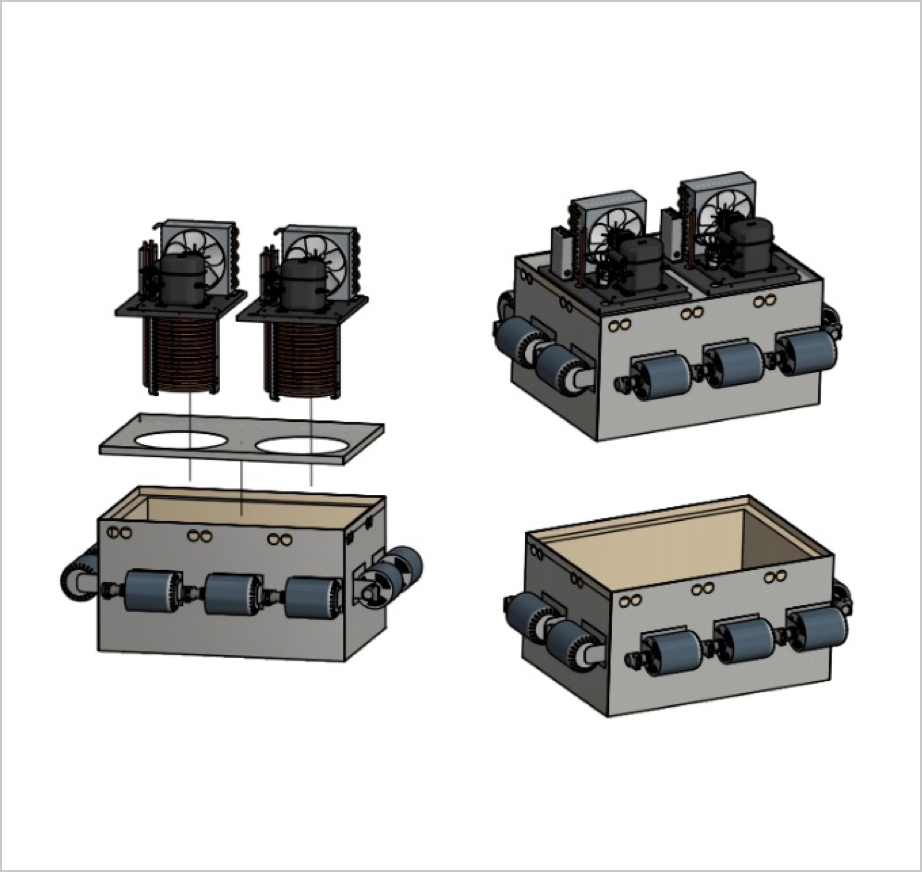 MCED BFT‑67 Glycol Reservoir – 67 gal Modular Fermentation Cooling Platform