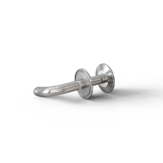 Raccord cannelé double Tri-Clamp 1,5" X 5/8" 90º
