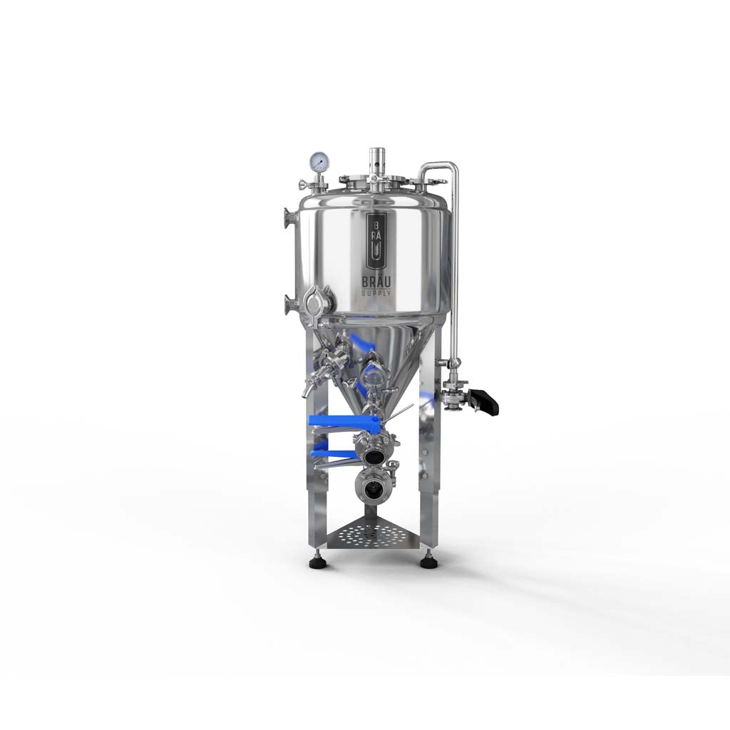 Unitank – 13 Gal (50L) Jacketed Conical Fermenter