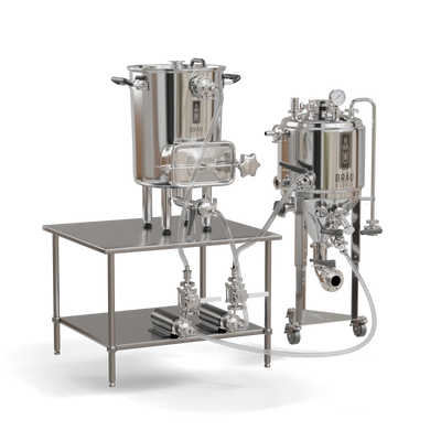 BräuPro Homebrewing - Two-Vessel Electric Brewing & Fermentation System