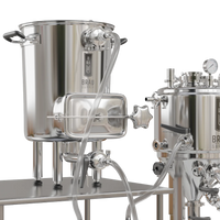 BräuPro Homebrewing - Two-Vessel Electric Brewing & Fermentation System