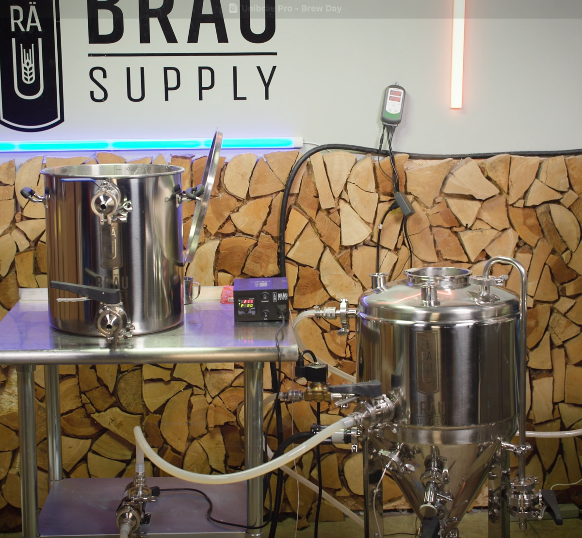 BräuPro 20G – All-in-One Electric Brewing System with 26 Gal Unitank