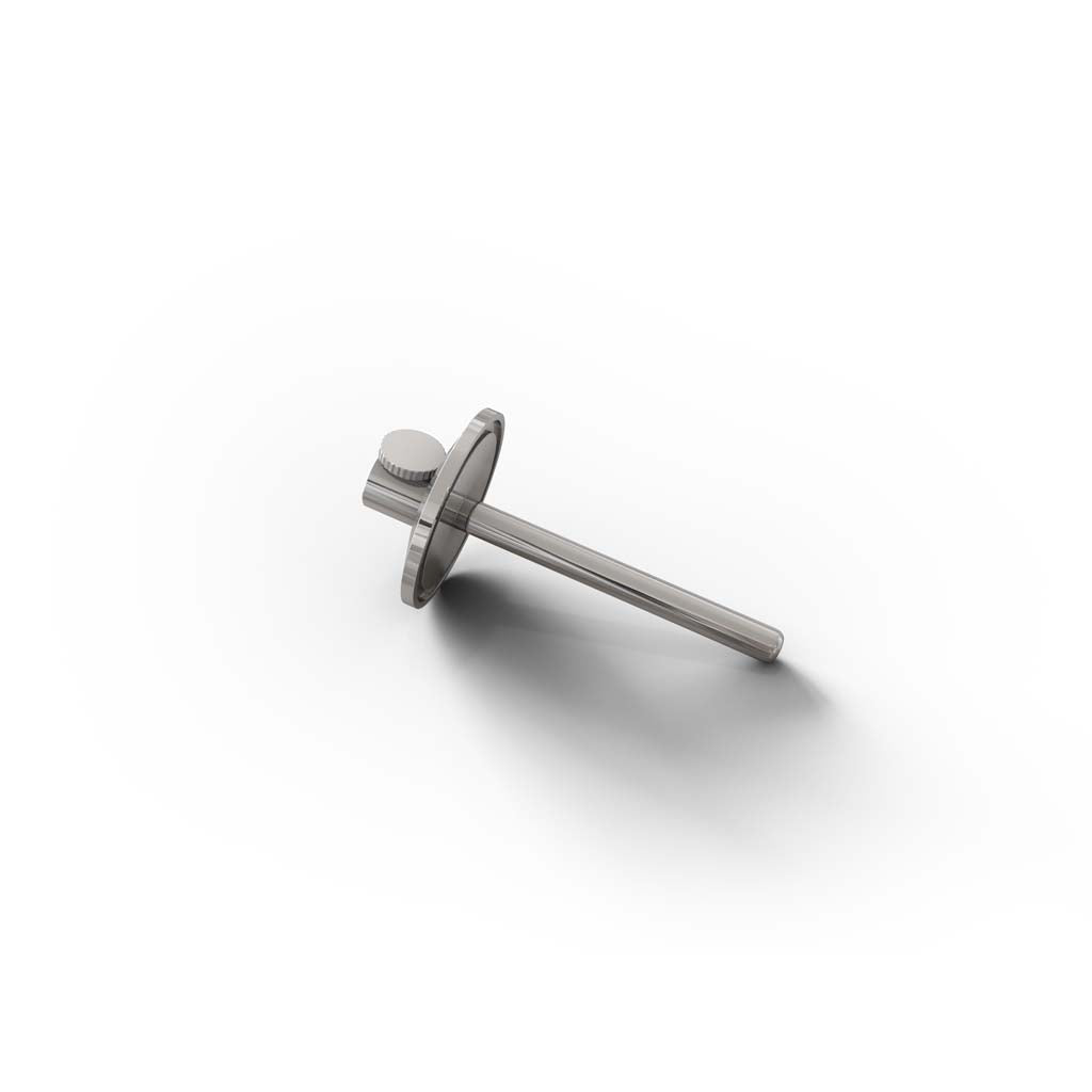 Precision Stainless Steel Thermowell with 1.5" Tri-Clamp Fitting for Brewing Temperature Accuracy