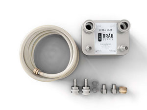 Brau Supply plate chiller kit top view 