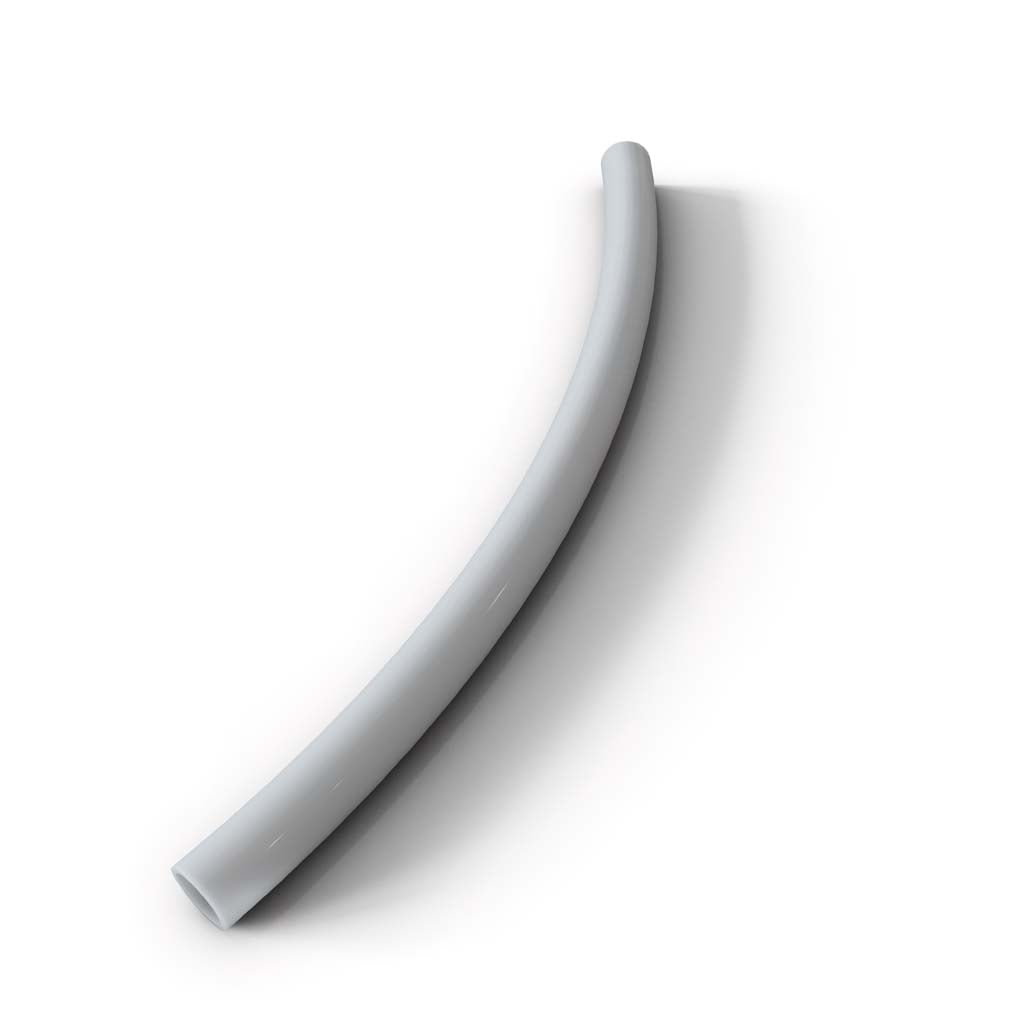 1/2" x 3/4" clear silicone tubing