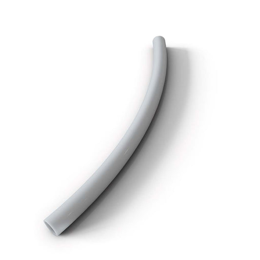 1/2" x 3/4" clear silicone tubing
