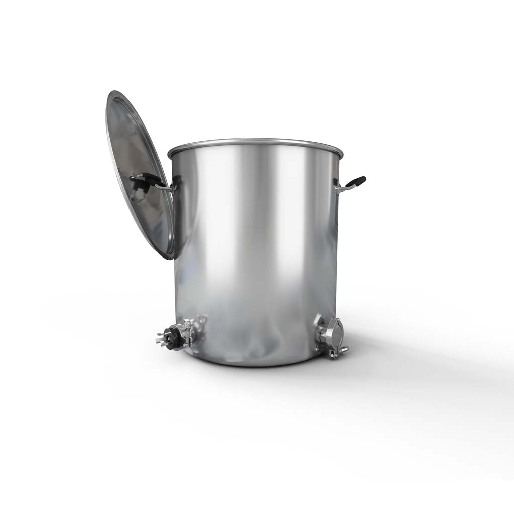 10 Gallon Tri-Clad 4 Port Mash Kettle